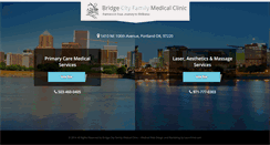 Desktop Screenshot of bridgecitymedical.com